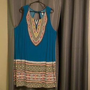 38 inches long 30 inches at the bottom